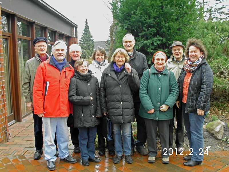 Unser Besuchsdienstteam zur 825 Jahrfeier der Kirche.