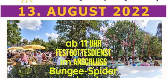 Sommerfest zum Abschluss des Bunten Kirchensommers