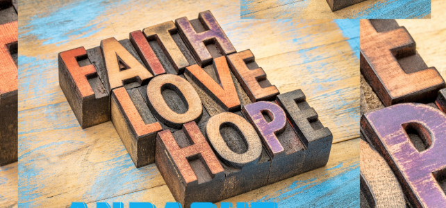 Der Glaube. Das ist es.