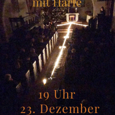 Lichterglanz mit Harfe am 23. Dezember um 19 Uhr