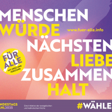Menschenwürde. Nächstenliebe. Zusammenhalt Menschenwürde. Nächstenliebe. Zusammenhalt