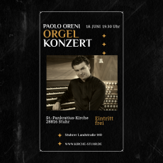 Orgelkonzert Paolo Oreni